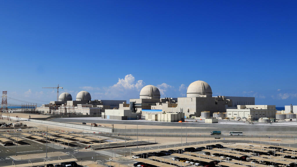Drone strike sparks a fire on the edge of UAE nuclear facility