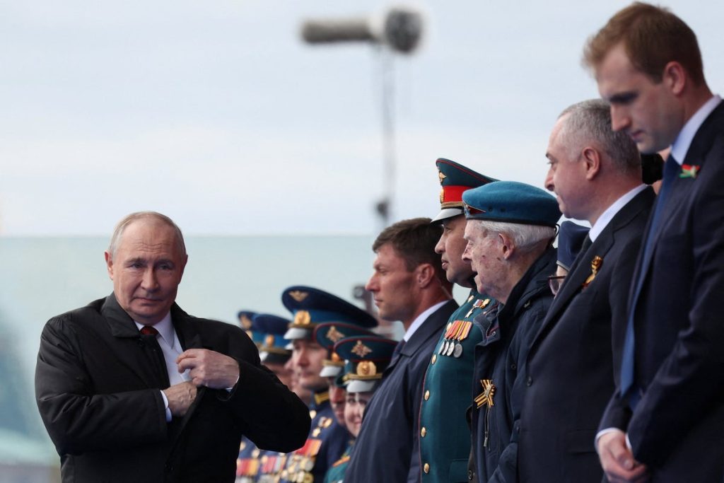 Putin vows Russia’s victory over Ukraine and criticises Nato at scaled-down Victory Day parade