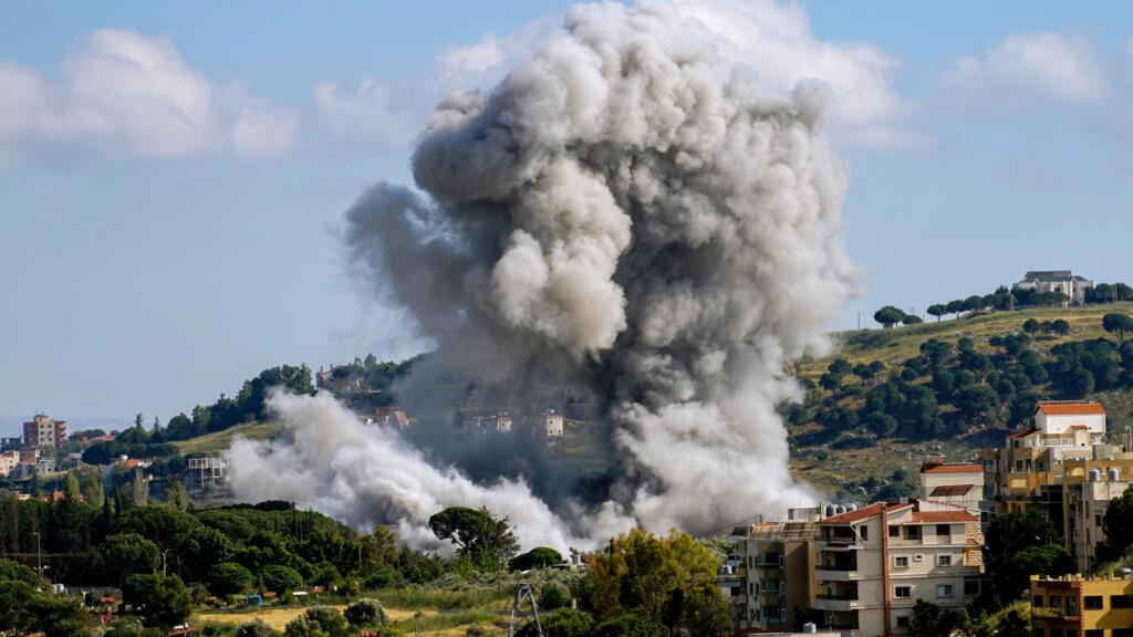 Israel pounds Lebanon with fresh air strikes, vows to 'crush' Hezbollah