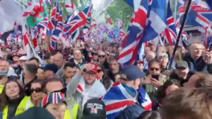 Massive crowds gather in London for anti-immigration march (VIDEOS)