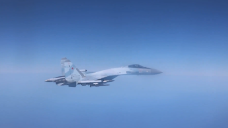 UK releases VIDEO of alleged Russian intercept of spy plane