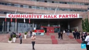 Turkey: Thousands rally after court ousts Turkish opposition leader
