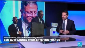 Israeli minister Ben-Gvir banned from entering France