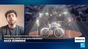'Our cycling is a form of resistance': Gaza Sunbirds co-founder Karim Ali