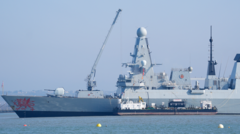 HMS Dragon heads to Middle East for potential Strait of Hormuz mission