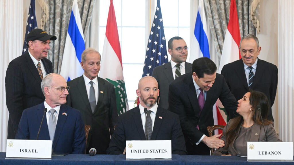 Middle East war: Lebanon, Israel and US sign framework agreement in Washington