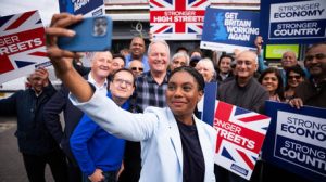 Tory leader warns of ‘civil war’ in UK