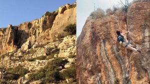Palestinian rock climbing in West Bank hindered by Israeli settlements