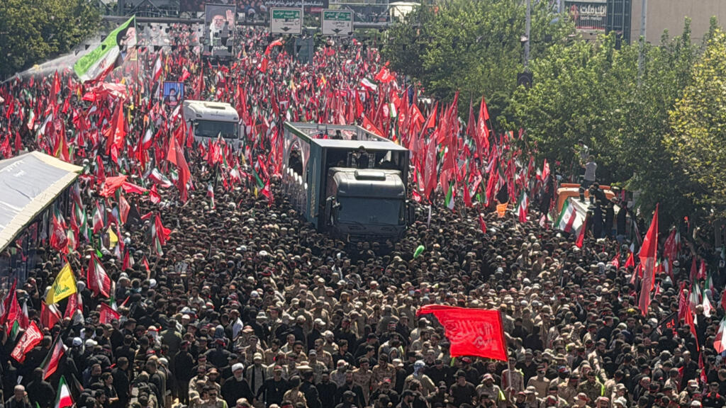 'Genuine admiration and emotion' in Tehran's streets as Iran mourns supreme leader