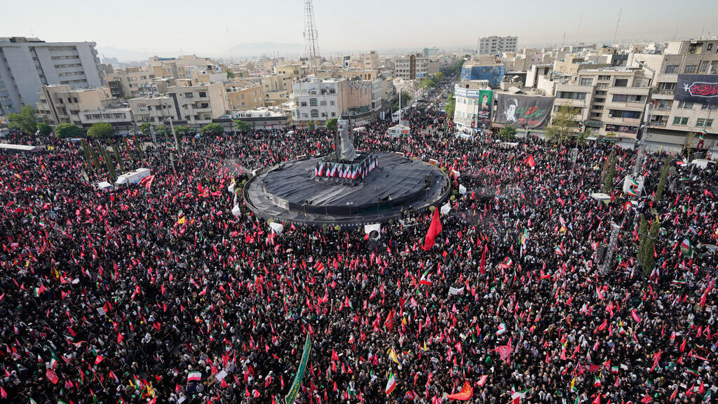 Khamenei funeral procession begins in Tehran, draws massive crowds of mourners
