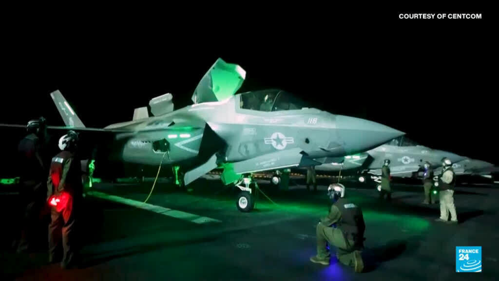 US strikes hit Iran for seventh night