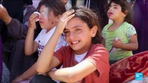 Occupied West Bank school protests planned demolition by Israeli forces