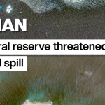 Oman nature reserve threatened by oil spill